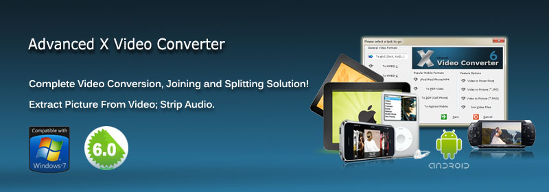 Video Converter, AVI to MPEG, Convert Video to MP4 3GP FLV