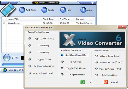 Advanced X Video Converter