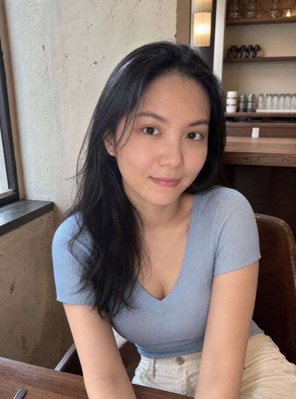 Generated profile photo in a cafe setting